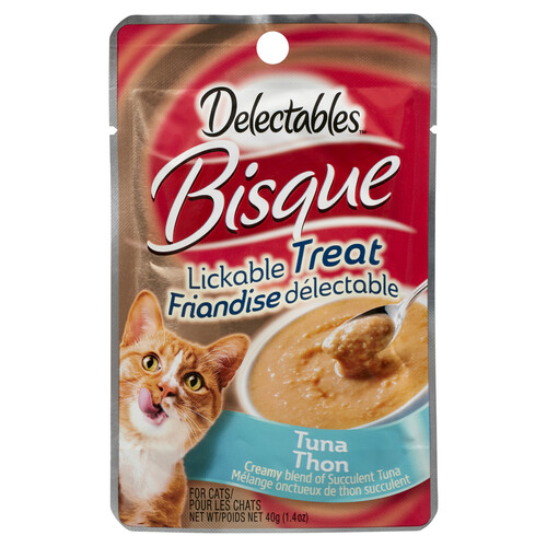 Delectables Cat Treats Bisque Tuna 40 g