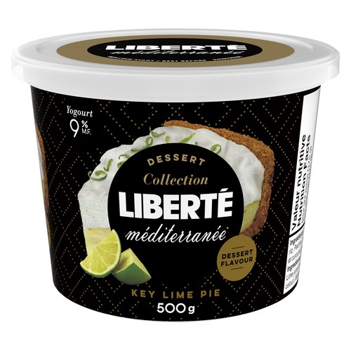 Liberté 9% Yogurt Mediterranee Key Lime Pie 500 g