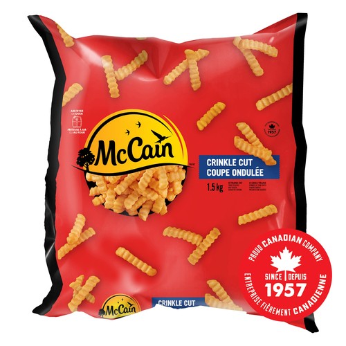McCain Frozen French Fries Crinkle Cut 1.5 kg