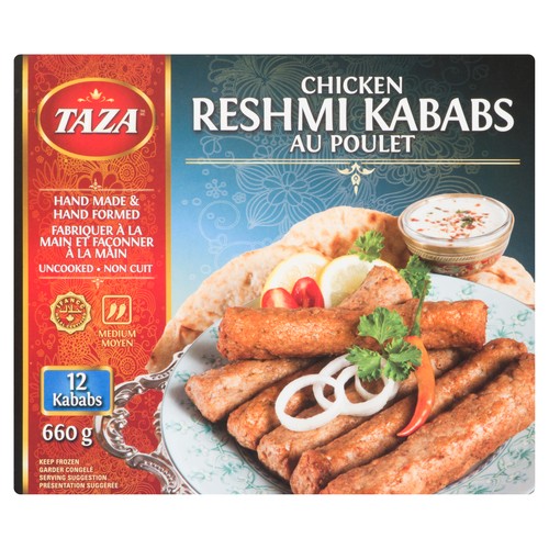 Taza Frozen Reshmi Kabab Chicken 660 g