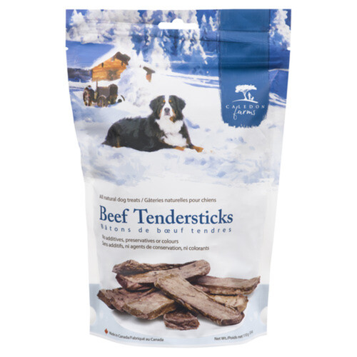 Caledon Farms Dog Treats Beef Tendersticks 110 g
