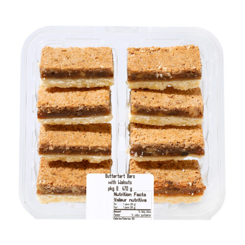 Original Cake Buttertart Bars 8 Pack 470 g