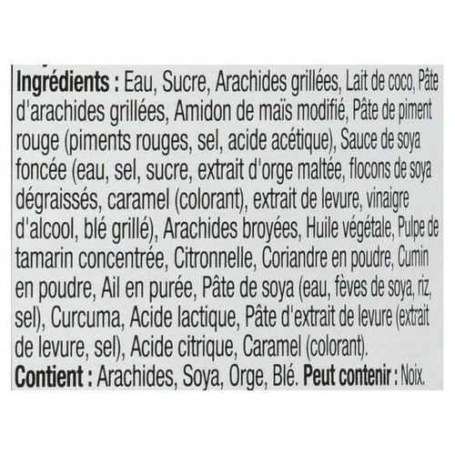 Blue Dragon Cooking Sauce Peanut Satay 270 ml