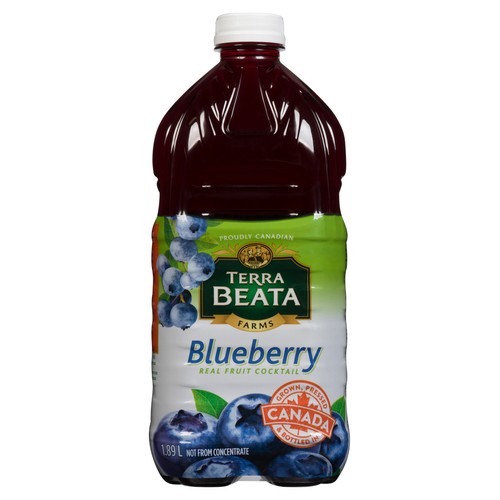 Terra Beata Farms Fruit Cocktail Blueberry 1.89 L (bottle)