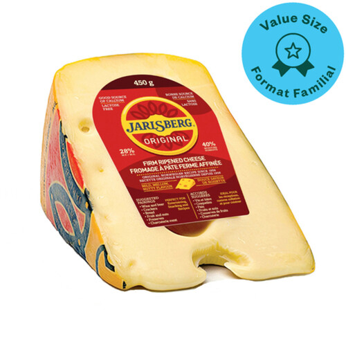 Jarlsberg Firm Ripened Cheese Original Value Size 450 g