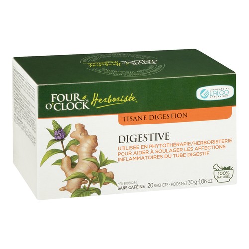 4 O'Clock Digestive Herbal Tea 20 EA