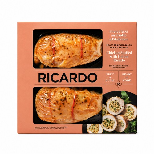 RICARDO Chicken Breast Stuffed Italian Risotto 