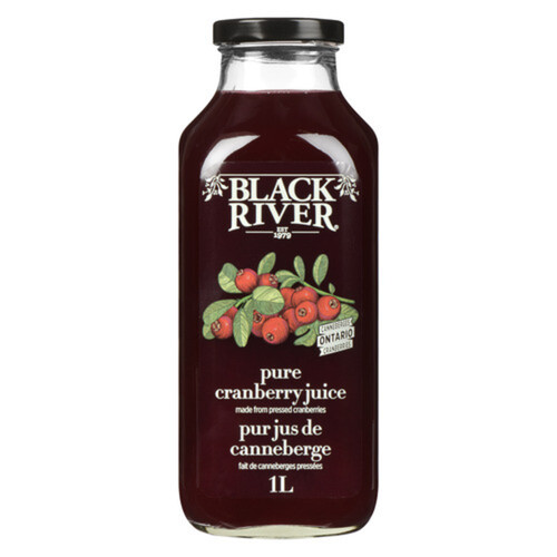 Black River Juice Pure Cranberry 1 L (bottle)