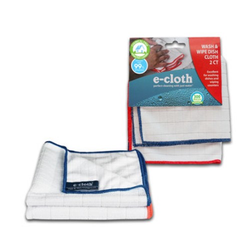 e-cloth Wash & Wipe Dish Cloths 2 EA