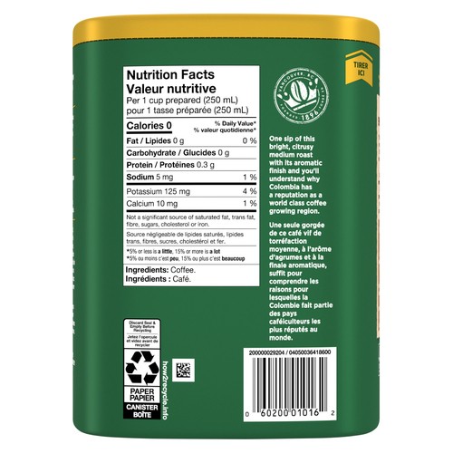 Nabob Ground Coffee Summit Medium Roast 340 g
