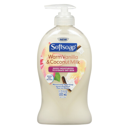 Softsoap Hand Soap Warm Vanilla Coconut 332 ml