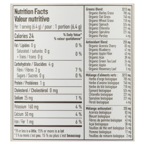 Botanica Organic Perfect Greens Chocolate 173 g