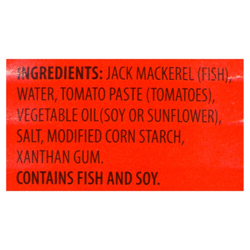 Grace Jack Mackerel In Tomato Sauce 425 g