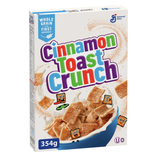 Cinnamon Toast Crunch Cereal Whole Grains Real Cinnamon 354 g