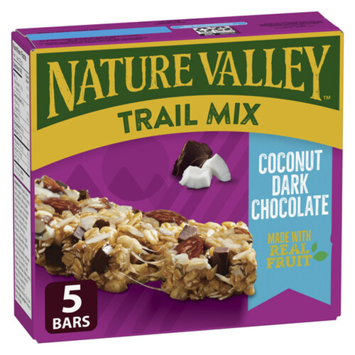 Nature Valley Chewy Granola Bar Trail Mix Dark Chocolate Coconut 160 g