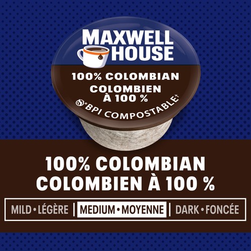 Maxwell House Coffee Pods Colombian Coffee 30 K-Cups 292 g
