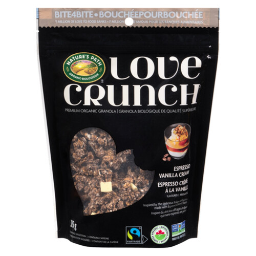 Nature's Path Organic Love Crunch Granola Espresso Vanilla Cream 325 g