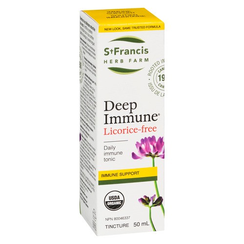 St. Francis Herb Farm Tincture Licorice Free Deep Immune 50 ml