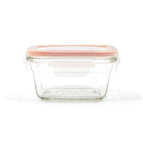 Glasslock Container Square 405 ml 1 Count
