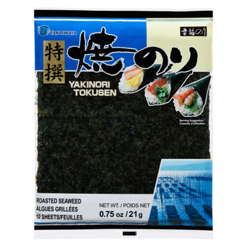 Takoakaya Yakinori Tokusen Roasted Seaweed 21 g