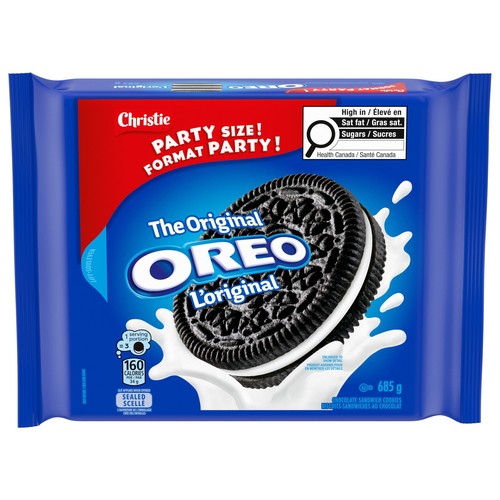 Oreo Original Sandwich Cookies Chocolate Party Size 685 g