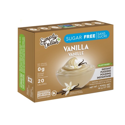 Simply Delish Sugar-Free Instant Pudding Vanilla 48 g