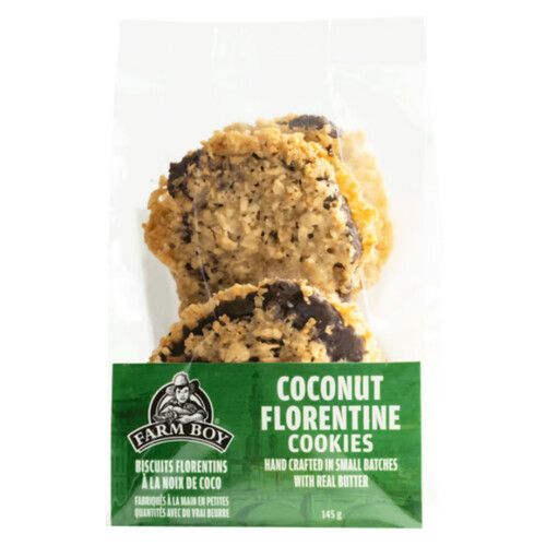 Farm Boy Coconut Florentine Cookies