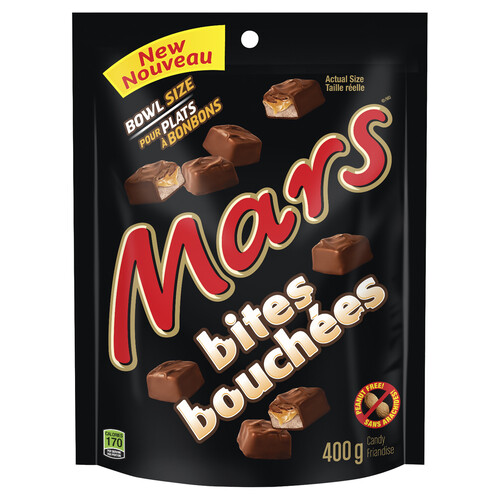 Mars Peanut Free Chocolate Candy Bites Sharing Bag 400 g
