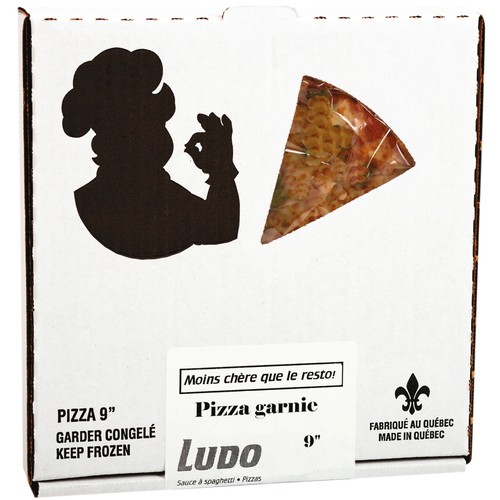 Ludo Frozen Steak Pizza 9 inches 415 g
