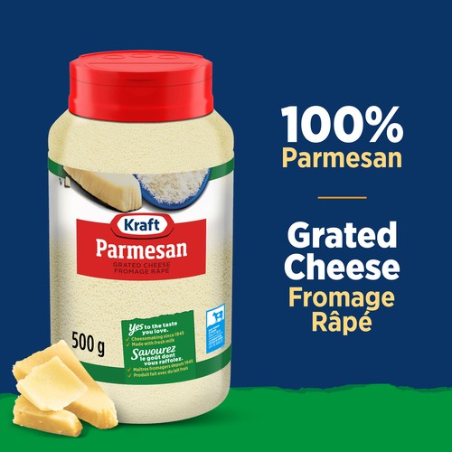 Kraft Grated Cheese Parmesan 500 g