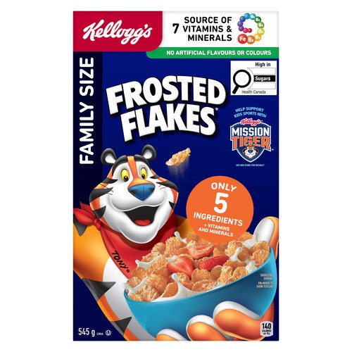 Kellogg's Cereal Frosted Flakes 545 g