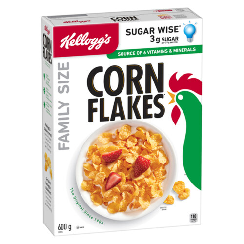 Kellogg Cereal Corn Flakes 600 g