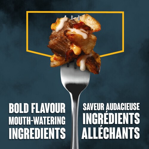 Crave Frozen Meal Loaded Cheesy Potatoes With Bacon & Angus Beef 284 g