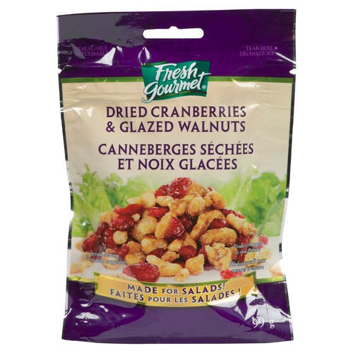 Fresh Gourmet Cranberry & Glazed Walnuts 99 g