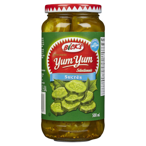 Bick's Pickles Yum Yum Sweet 500 ml