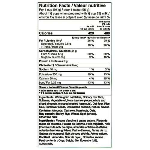 Jordans No Added Sugar Granola Triple Nut 325 g