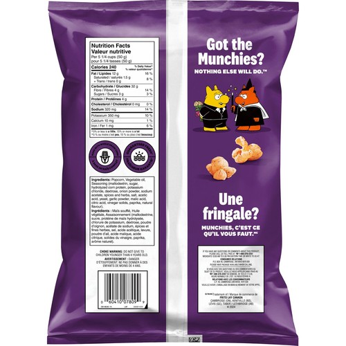 Munchies Popcorn Deliciously All Dressed Flavoured 140 g