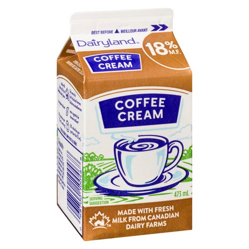 Dairyland 18% Coffee Cream 473 ml