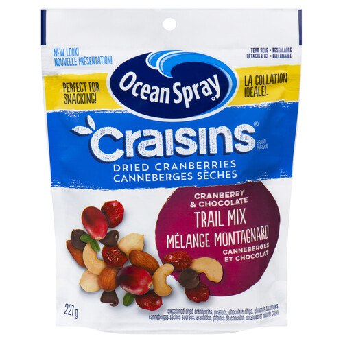 Ocean Spray Craisins Trail Mix 227 g