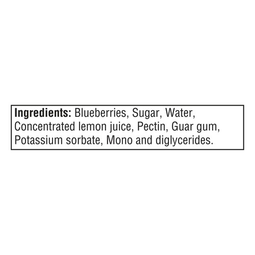 Double Fruit Jam Light Blueberry 500 ml