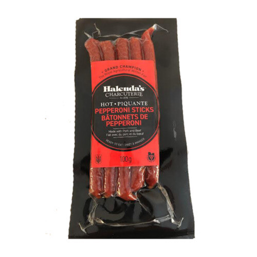 Halenda's Pepperettes Sticks Hot 5 Pack 100 g