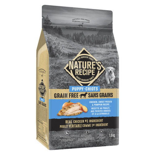 Nature's Recipe Dog Food Puppy Grain Free Chicken 1.8 kg