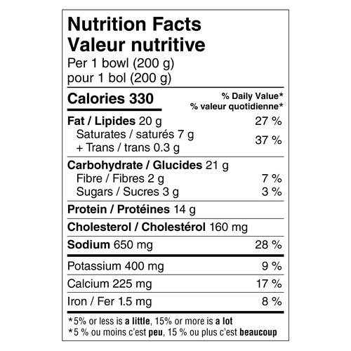 McCain 5-Minute Breakfast Bowl Potato Egg and Sausage 200 g