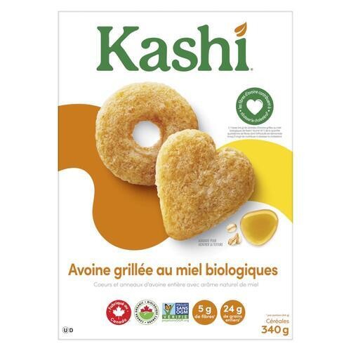 Kashi Organic Cereal Honey Oat 340 g