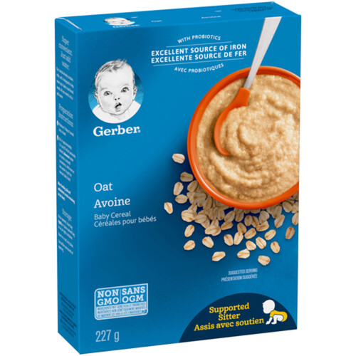 Gerber Stage 1 Baby Cereal Oat 227 g