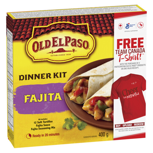 Old El Paso Dinner Kit Fajita 400 g