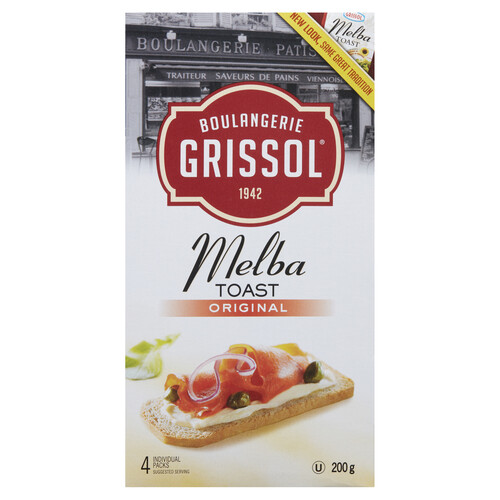 Grissol Melba Toast Original Plain 200 g