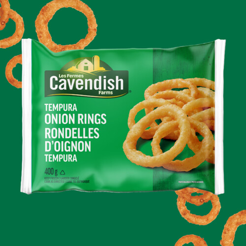 Cavendish Farms Frozen Tempura Onion Rings 400 g