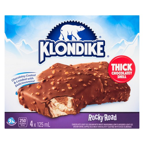 Klondike Rocky Road 4 x 125 ml