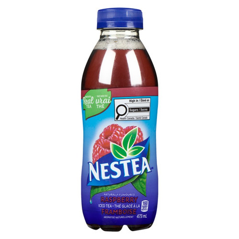 Nestea Iced Tea Raspberry 473 ml (bottle) - Voilà Online Groceries & Offers